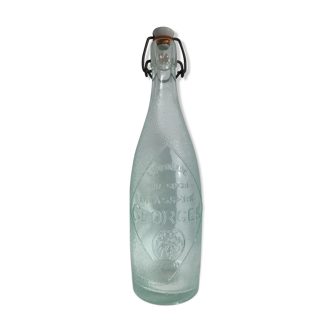Bottle lemonade Brasserie Georges Lyon porcelain stopper