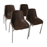 Suite of 4 Mullca conference chairs