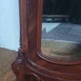 Rocaille walnut cabinet