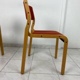 4x Vintage Danish design chairs Kvist Mobler