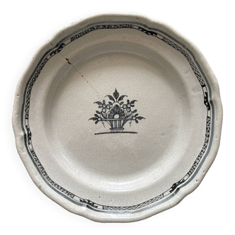 Old Rouen blue plate