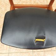 Set of 4 Scandinavian chairs by S. Chrobat for Sax