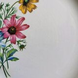 Mismatched vintage dinner plates "Spring"