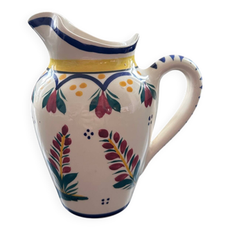 HB Quimper cider pitcher