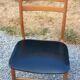 Set of 4 Scandinavian-style teak chairs from the 1970s.