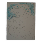 Pablo Picasso: Maternity, signed lithograph