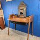 Vintage desk, compass foot dressing table