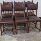 Lot de CHAISES HENRI II