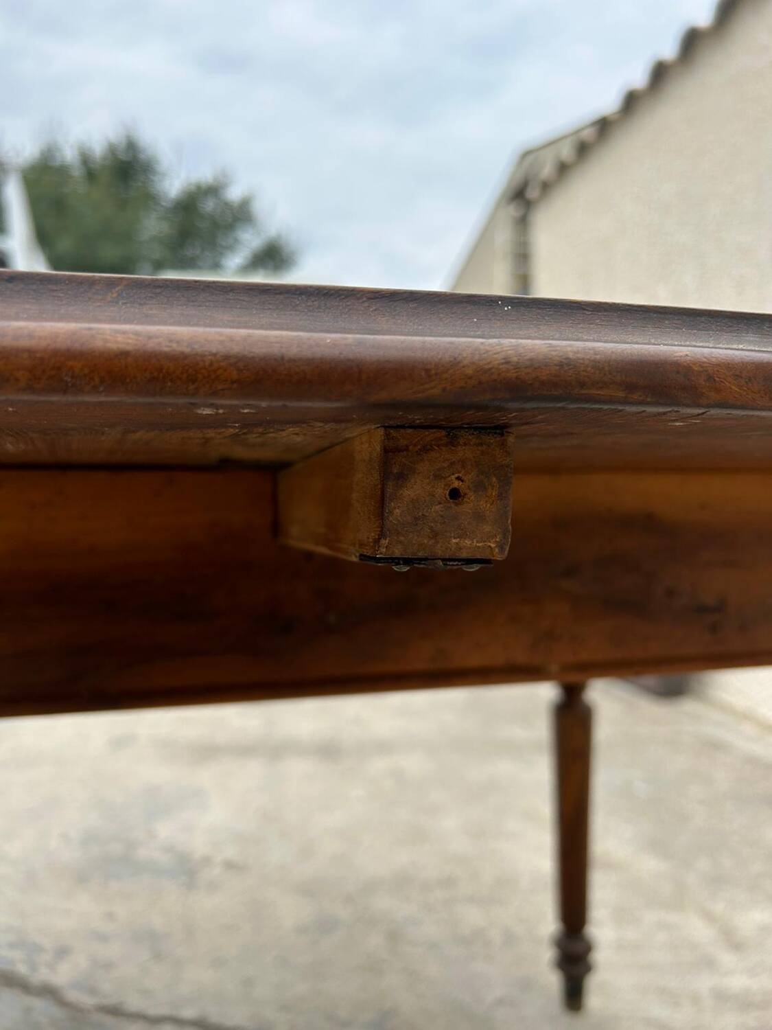 Table extensible en bois