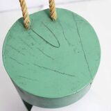 Table or hanging lamp, wood and glass, 1970