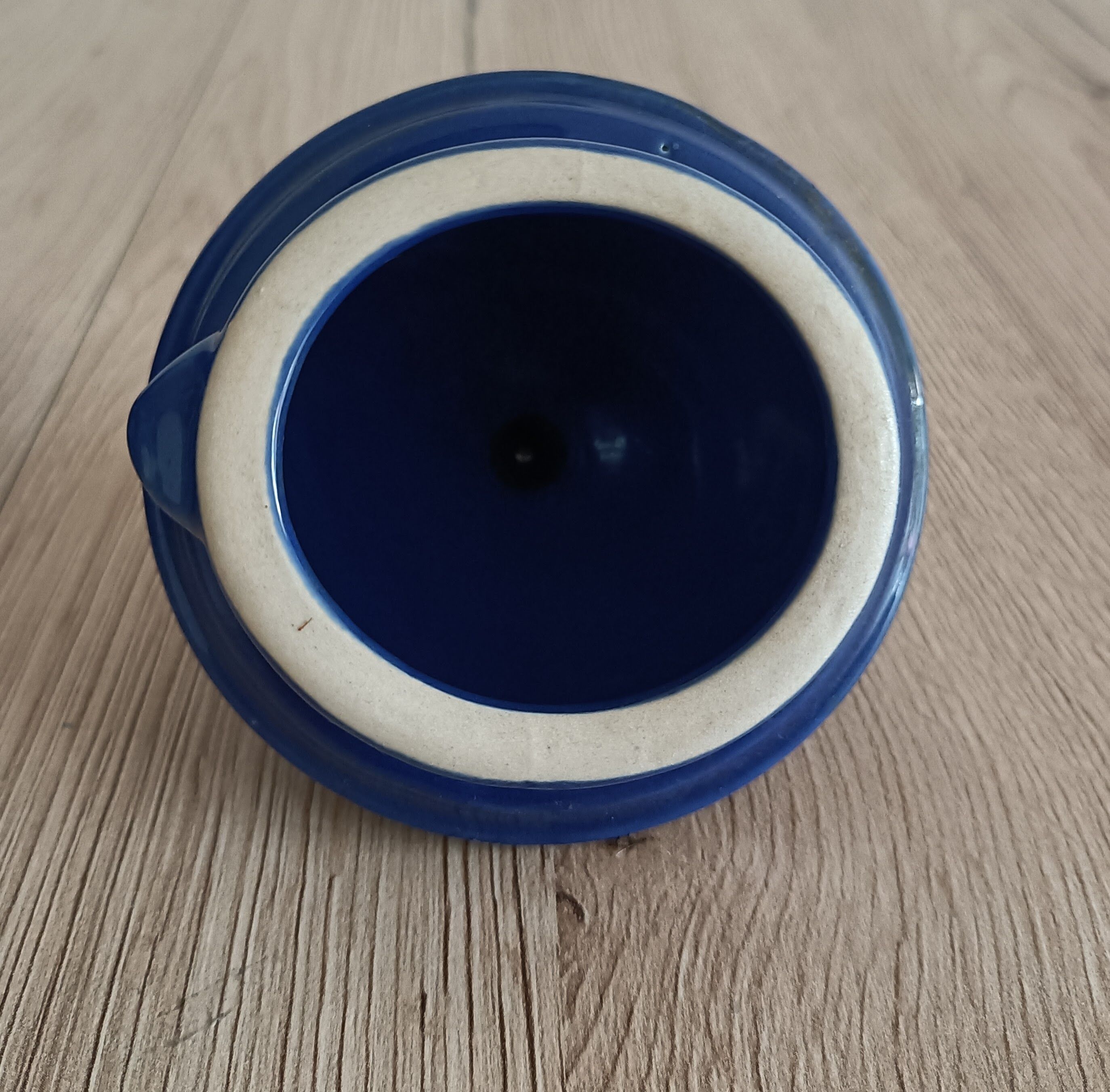Contemporary blue teapot France