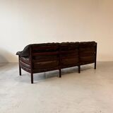 Canapé en cuir conçu par Arne Norell pour Coja, Suède, années 1970