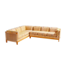Wicker corner sofa