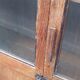Old glazed teak cabinet