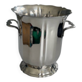 Guy Degrenne stainless steel champagne bucket, antique metal decoration - access