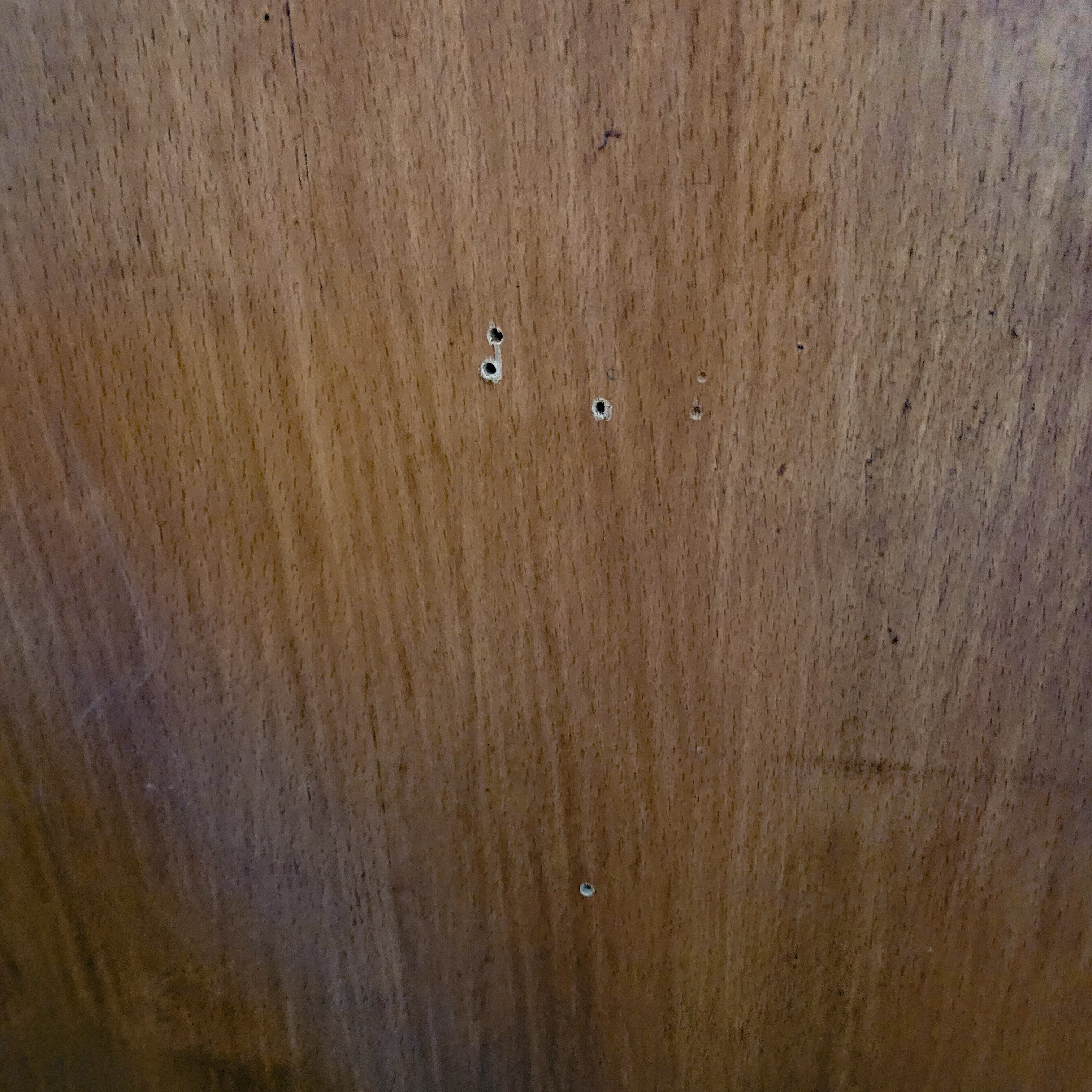 Bureau mid century en bois 1960