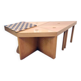 Cassina modular table Tangram design Massimo Morozzi 1980s