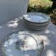Set of 10 vintage French plates – Digoin Sarreguemines, collection