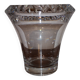 Mikasa germany vintage crystal champagne bucket cooler vase