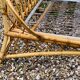 Vintage 1960 rattan basket 90x190