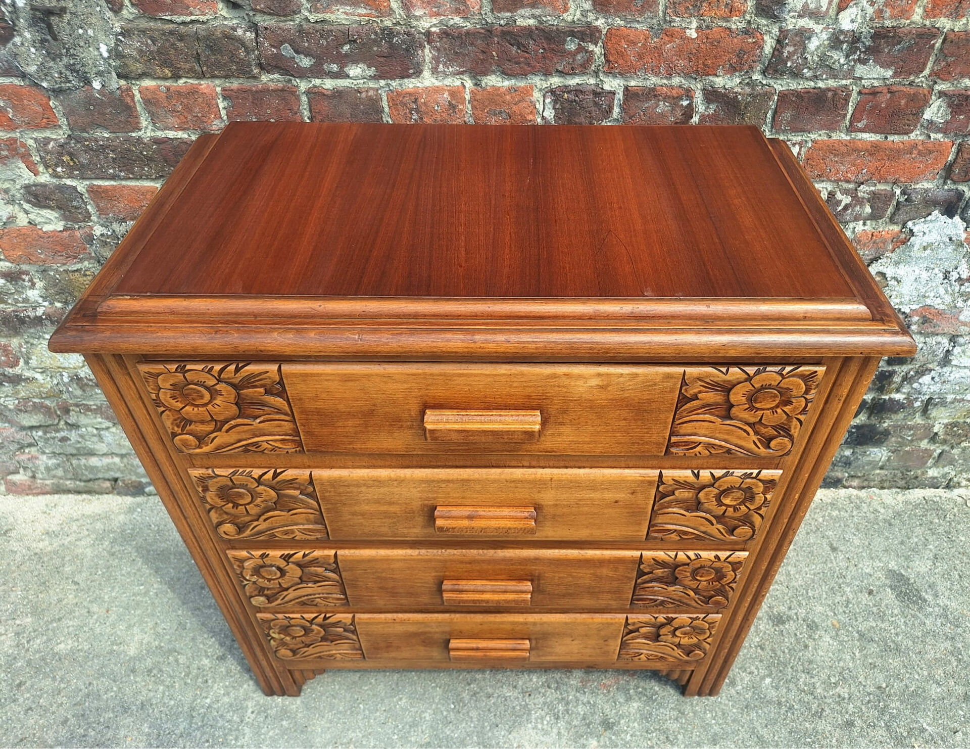 Commode art déco, meuble ancien vintage