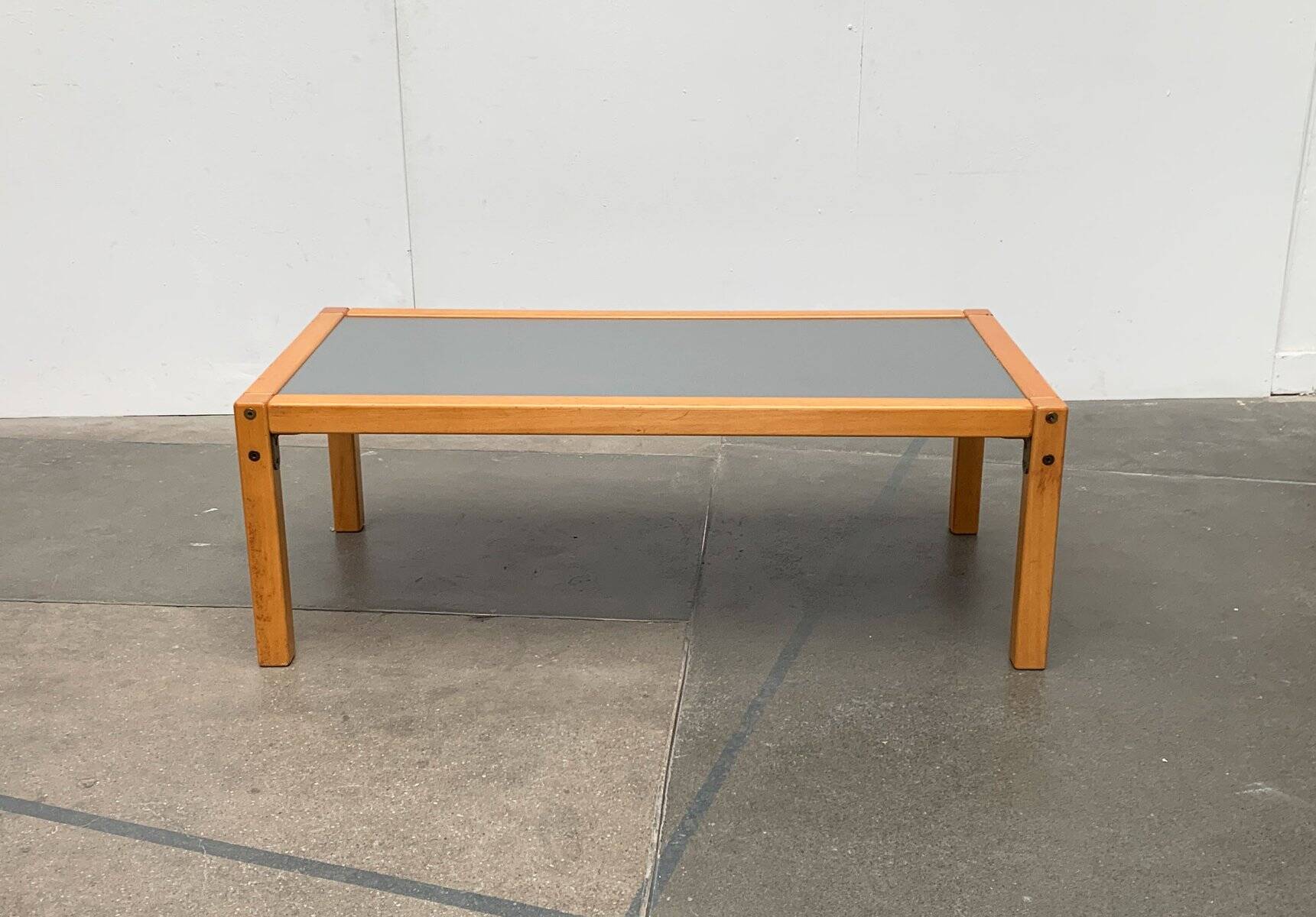 Postmodern coffee table Profil System by Elmar Flötotto for Flötotto, Germany, 1970s.
