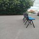 Set of 5 Vintage Dorsal chairs by designers Emilio Ambasz & Giancarlo.