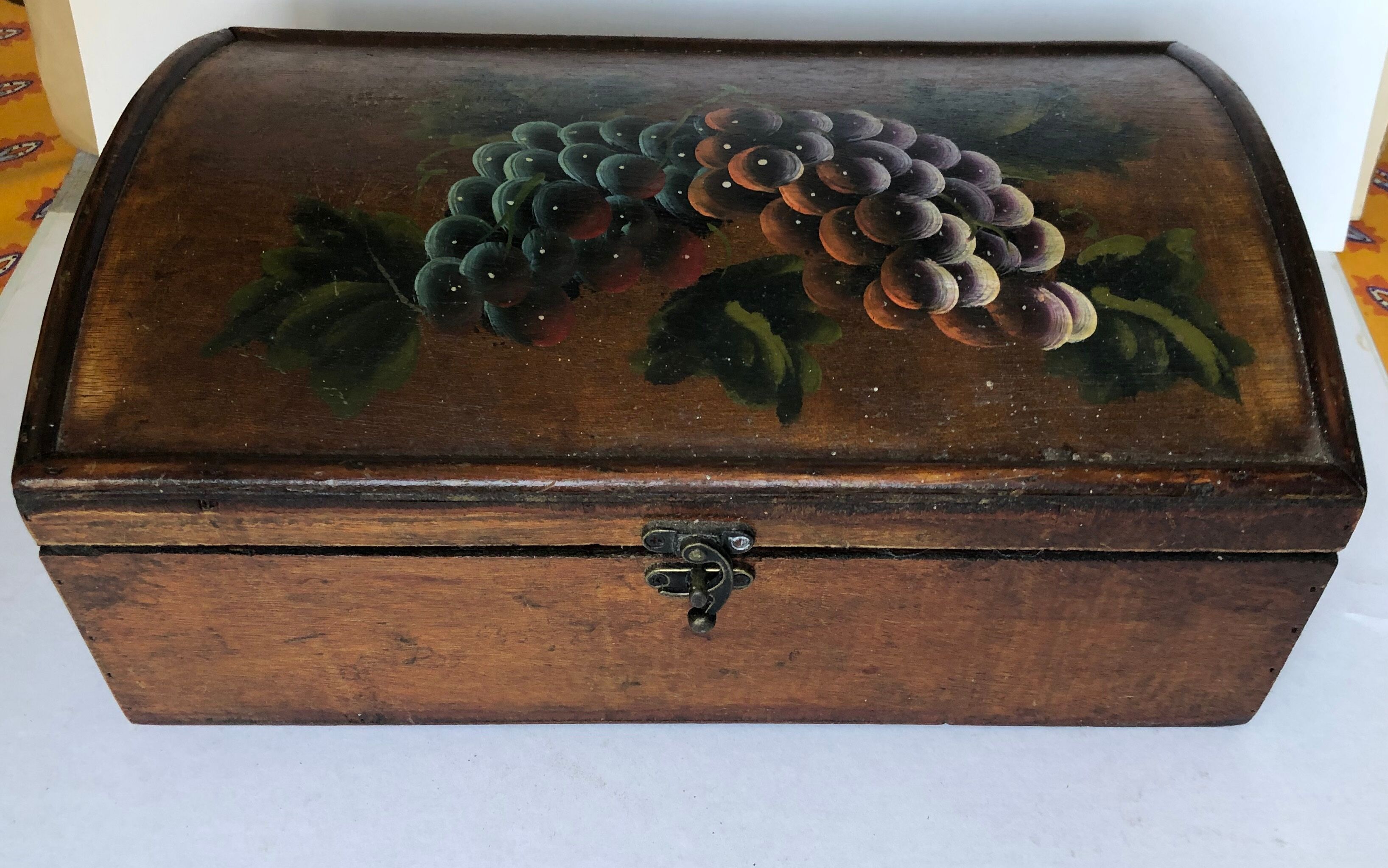 Large wooden box