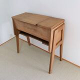 Oak hairdresser console