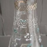 Paire de vases en verre émaillé