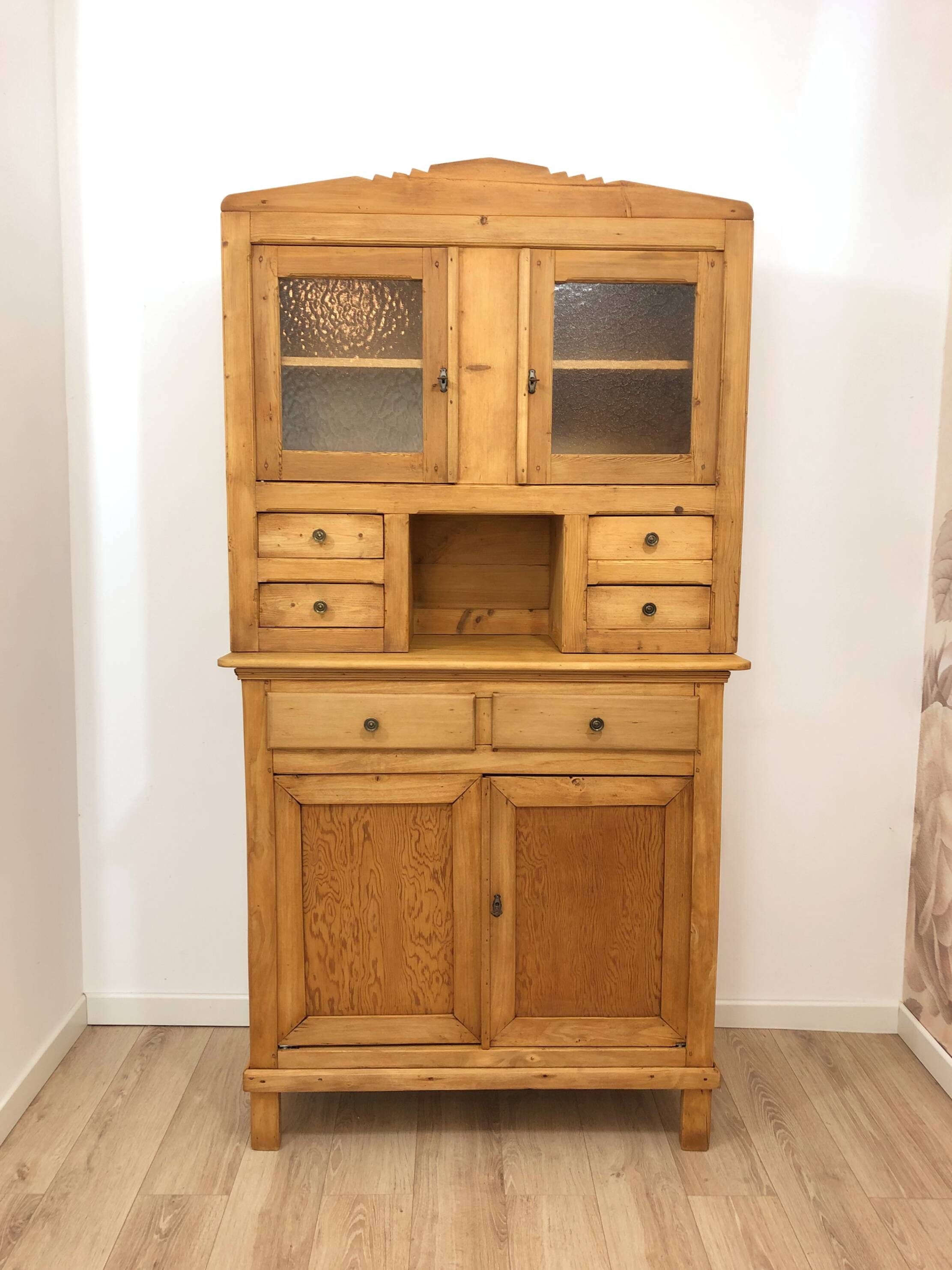 Solid pine country dresser from the 1950s
