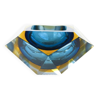 Bowl, Murano glass, Italian design, 1960s, made in Italy