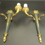 Paire d'appliques style Restauration