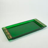 Vintage glass tray 1960