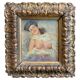 Nude of a young woman, oil painting on board, Italy early 20th century