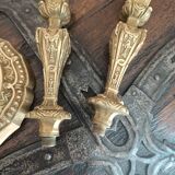 19th century bronze candlestick