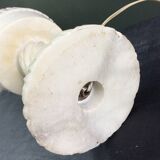 Brutalist alabaster lamp 70's