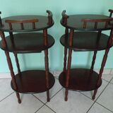 Telephone extra cabinet, wooden, 3 trays, 1 drawer