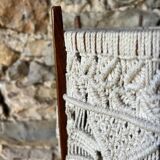 Vintage macrame lamp – 1970s