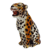 Ceramic Statue Leopard