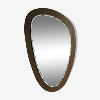 Miroir scandinave asymétrique 60 x 37 cm