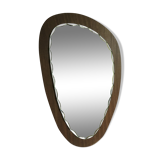 Asymmetric Scandinavian mirror 60 x 37 cm