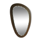Asymmetric Scandinavian mirror 60 x 37 cm