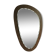 Asymmetric Scandinavian mirror 60 x 37 cm