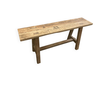 Wooden bench
