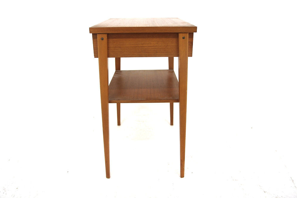 Scandinavian teak bedside table, Sweden, 1950