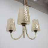 Glass chandelier, 1940´s