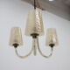 Glass chandelier, 1940´s