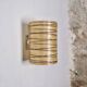 Resin and rope wall light by Accolay, France, 1970s
