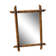 Antique wooden mirror bamboo style